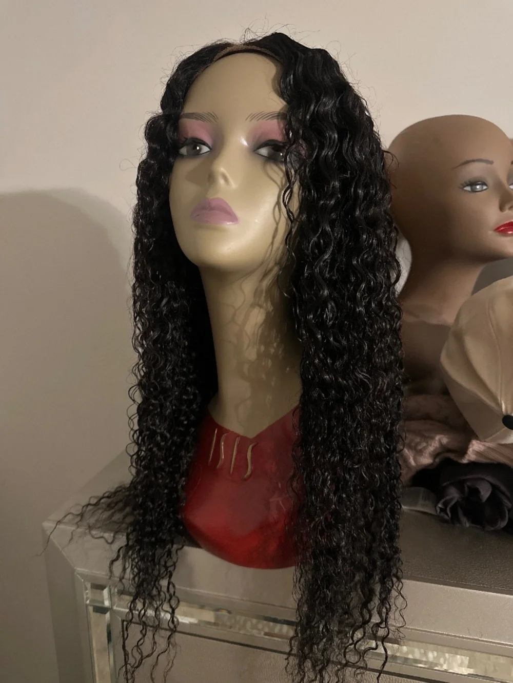 Curly Custom Wig/Unit - Picture 1 of 5